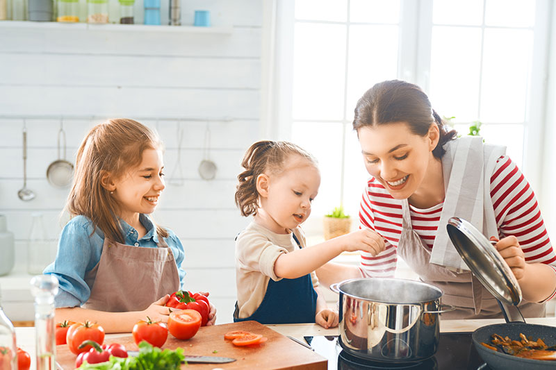What is the risk? Prevent cooking fires and keep family safe.
